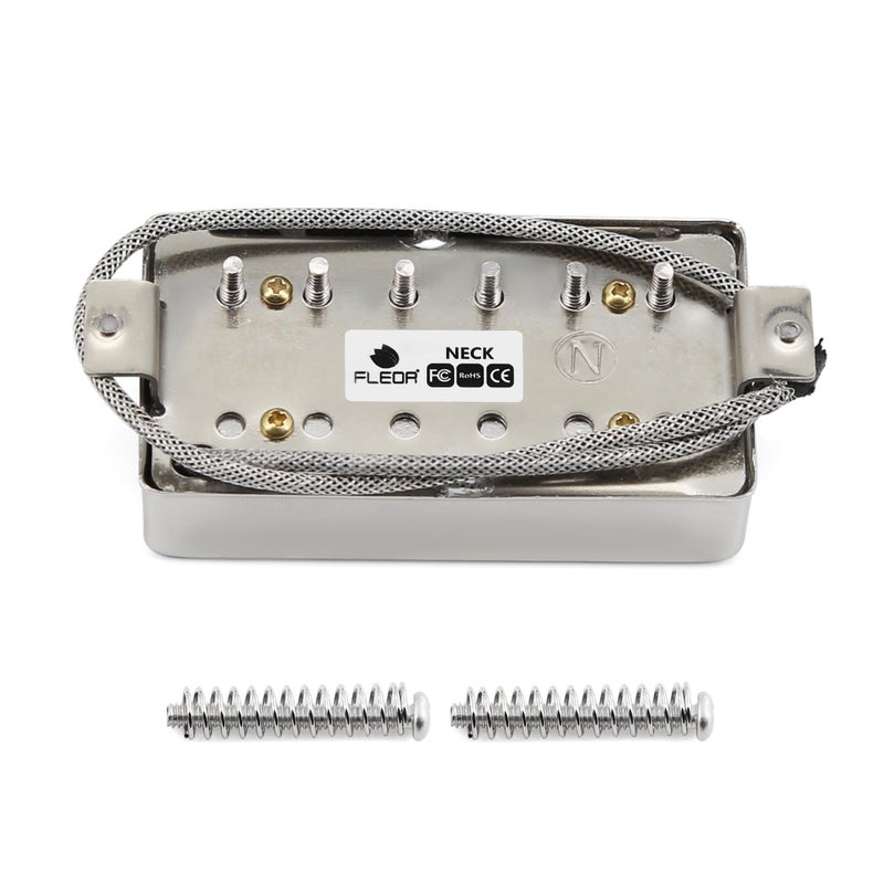 FLEOR فليور بيك أب هومباكر ألنكو 5 للغيتار بكروم متوافق مع أجزاء غيتار نمط LP - Image 5